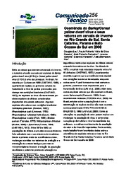 Thumbnail de Ocorrência do Barley/Cereal yellow dwarf virus e seus vetores em cereais de inverno no Rio Grande do Sul, Santa Catarina, Paraná e Mato Grosso do Sul em 2008.