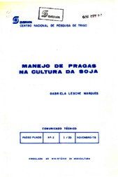 Thumbnail de Manejo de pragas na cultura da soja.