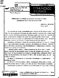 Thumbnail de Comportamento a ferrugem da folha das cultivares de trigo recomendadas para o cultivo no RS em 1984.