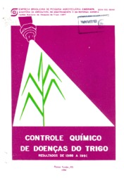 Thumbnail de Ensaios preliminares e cooperativos de fungicidas - resultados obtidos no Centro Nacional de Pesquisa de Trigo no período 1988-1991.