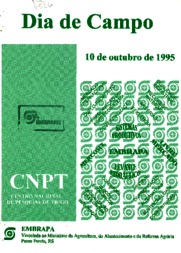 Thumbnail de Dia de campo do Centro Nacional de Pesquisa de Trigo - 1995.