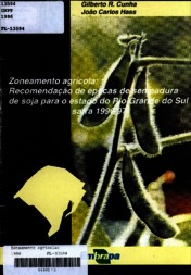 Thumbnail de Zoneamento agrícola: recomendação de épocas de semeadura de soja para o estado do Rio Grande do Sul safra 1996/97.