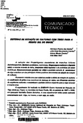 Thumbnail de Sistemas de rotação de culturas com trigo para a região sul do Brasil.