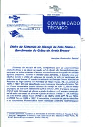 Thumbnail de Efeito de sistemas de manejo de solo sobre o rendimento de grãos de aveia branca.