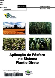 Thumbnail de Aplicação de fósforo no sistema plantio direto.