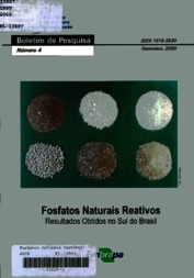 Thumbnail de Fosfatos naturais reativos: resultados obtidos no sul do Brasil.