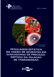 Thumbnail de Regulagem estática da vazão de sementes em semeadoras de precisão: método da relação de transmissão.