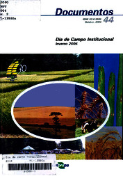 Thumbnail de DIA de Campo Institucional: inverno 2004.