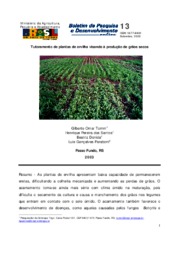 Thumbnail de Tutoramento de plantas de ervilha visando à produção de grãos secos.