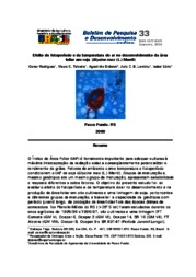 Thumbnail de Efeito do fotoperíodo e da temperatura do ar no desenvolvimento da área foliar em soja (Glycine max (L.) Merril).