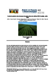 Thumbnail de Controle químico das doenças da parte aérea da cultivar BRS Guabiju, safra 2006.