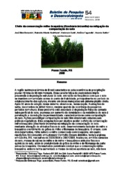 Thumbnail de Efeito da consorciação milho-braquiária (Brachiaria brizantha) na mitigação da compactação do solo.