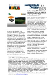 Thumbnail de Cultivar de trigo BRS 194 testada e indicada para cultivo nas regiões de adaptação 7 e 8 do Paraná e 9 e 10 do Mato Grosso do Sul.