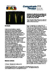 Thumbnail de Avaliação de giberela em genótipos de trigo do Ensaio Estadual de Cultivares, na região do Planalto Médio do Rio Grande do Sul, em 2006.