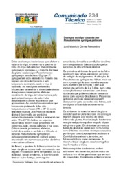Thumbnail de Doenças do trigo causada por Pseudomonas syringae Patovars.