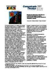 Thumbnail de Eficácia de Spinosad e IGR Plus no controle das pragas de grãos armazenados Rhyzopertha dominica e Sitophilus zeamais.