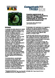 Thumbnail de Aspectos populacionais de percevejos fitófagos ocorrendo na cultura da soja (Hemiptera: Pentatomidae) em duas áreas do norte do Rio Grande do Sul.