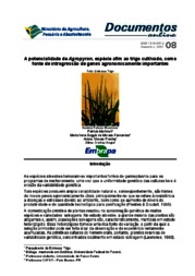 Thumbnail de A potencialidade de Agropyron, espécie afim ao trigo cultivado, como fonte de introgressão de genes agronomicamente importantes.