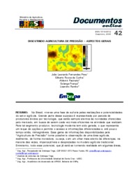 Thumbnail de Discutindo agricultura de precisão - aspectos gerais.
