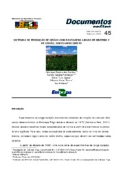 Thumbnail de Sistemas de produção de grãos com pastagens anuais de inverno e de verão, sob plantio direto.