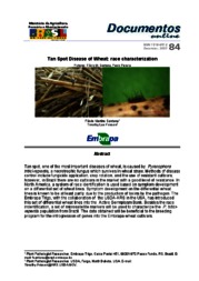 Thumbnail de Tan spot disease of wheat: race characterization.