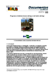 Thumbnail de Programas interlaboratoriais de trigo e de farinha de trigo.