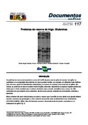Thumbnail de Proteínas de reserva do trigo: gluteninas.