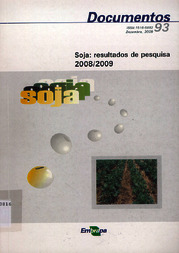 Thumbnail de Soja: resultados de pesquisa 2008/2009.