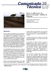 Thumbnail de Solos do município de Delmiro Gouveia - Estado de Alagoas.