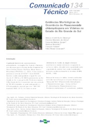 Thumbnail de Evidências morfológicas da ocorrência de Phaeomoniella chlamydospora em videiras no Estado do Rio Grande do Sul.