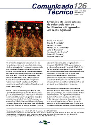 Thumbnail de Emissões de óxido nitroso de solos pelo uso de fertilizantes nitrogenados em áreas agrícolas.