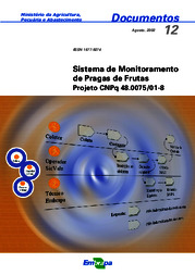 Thumbnail de Sistema de monitoramento de pragas de frutas: projeto CNPq 48.0075/01-8.