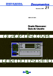 Thumbnail de Oracle Discoverer: guia do usuário.