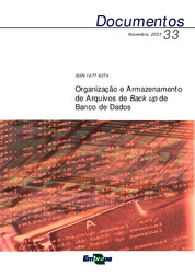 Thumbnail de Organização e armazenamento de arquivos de back up de banco de dados.