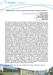 Thumbnail de Núcleo de apoio a projetos: monitoramento de projetos e captação de recursos.