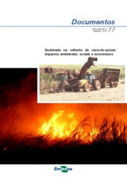 Thumbnail de Queimadas na colheita da cana-de-açúcar: impactos ambientais, sociais e econômicos.