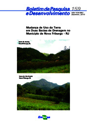 Thumbnail de Mudança de uso da terra em duas bacias de drenagem no município de Nova Friburgo - RJ.