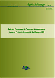 Thumbnail de Padrões estruturais de florestas secundárias na área de proteção ambiental Rio Macacu (RJ).