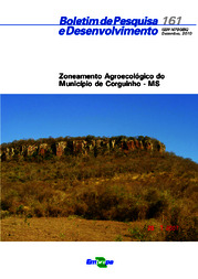Thumbnail de Zoneamento agroecológico do município de Corguinho - MS.