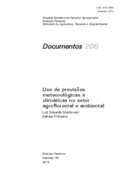 Thumbnail de Uso de previsões meteorológicas e climáticas no setor agroflorestal e ambiental.