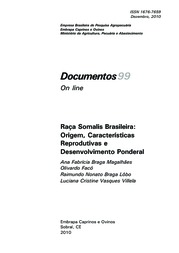 Thumbnail de Raça Somalis brasileira: origem, características reprodutivas e desenvolvimento ponderal.