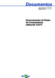 Thumbnail de Gerenciamento de redes de computadores utilizando CACTI.