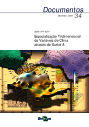Thumbnail de Espacialização tridimensional de variáveis de clima através do Surfer 8.