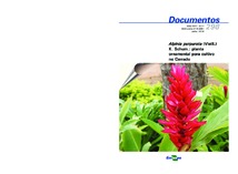 Thumbnail de Alpinia purpurata (Vieill.) K. Schum.: planta ornamental para cultivo no Cerrado.