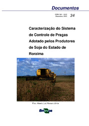 Thumbnail de Caracterização do sistema de controle de pragas adotado pelos produtores de soja do estado de Roraima.