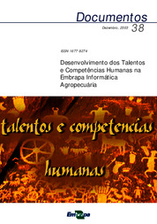 Thumbnail de Desenvolvimento dos talentos e competências humanas na Embrapa Informática Agropecuária.