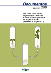 Thumbnail de Um panorama sobre regeneração in vitro e transformação genética de feijão comum (Phaseolus vulgaris L.).