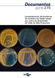 Thumbnail de Levantamento de bactérias de nódulos de feijão-caupi em solos do Vale do Submédio São Francisco.
