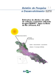 Thumbnail de Estimativa do albedo e do saldo de radiação à superfície utilizando imagem MODIS - Aqua na Bacia do Rio Ji-Paraná, RO.
