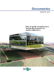 Thumbnail de Plano de gestão estratégica para a Embrapa Monitoramento por Satélite (2009 - 2011).
